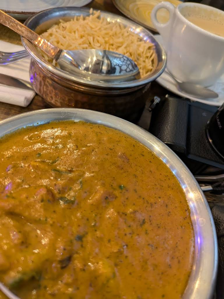 Traditional Indian curry dish