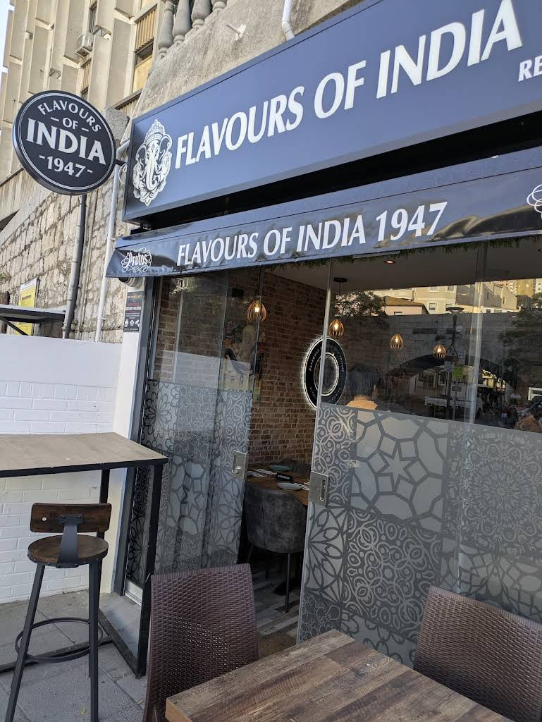 Flavours of India 1947 restaurant exterior